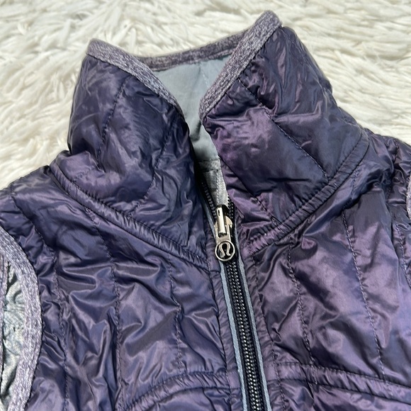 Lululemon Run: Turn Around Vest Black Swan / Heathered Black Swan / Grey Houndst - Picture 2 of 8